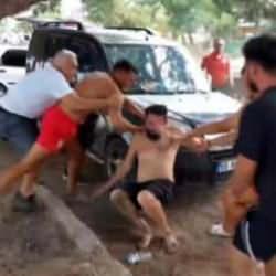 Cankurtarandan  vatandaşa neden işime karıştı dayağı