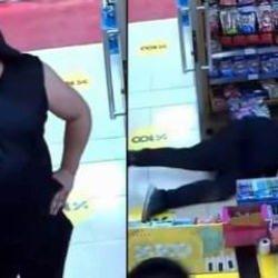 Gülerken bir anda yere yığıldı! Marketteki kalp krizi kamerada