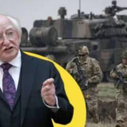 İrlanda Cumhurbaşkanı Higgins'ten Gazze i&ccedil;in askeri m&uuml;dahale &ccedil;ağrısı: Artık seyretmeyelim!