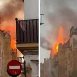 İspanya'da Kurtuba Cami-Katedrali'nde yangın çıktı