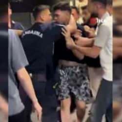 Maganda jandarmayı "Seni sivilken vururum"diye tehdit etti