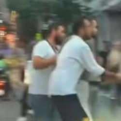 Nişantaşı’nda dehşet: Sopayla kadının üzerine yürüdü