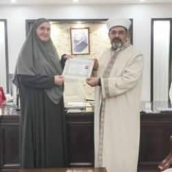 Rus vatandaşı kadın Batman'da M&uuml;sl&uuml;man oldu