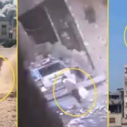 İsrail'in su taşıyan çocukları vurduğu anlar