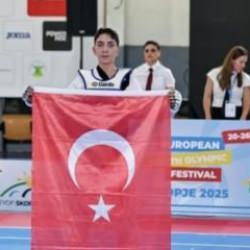 220 bin nüfuslu şehirden çıktı: Genç sporcu Avrupa Şampiyonu oldu