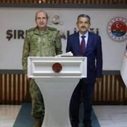 2. Ordu Komutanı Levent Erg&uuml;n'den Şırnak'a s&uuml;rpriz ziyaret