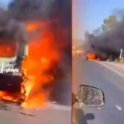 İzmir'deki orman yangının ilk çıktığı anlar saniye saniye kaydedildi!