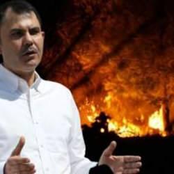 Çanakkale'de orman yangını: Bakan Kurum, ağır hasarlı bina sayısını açıkladı