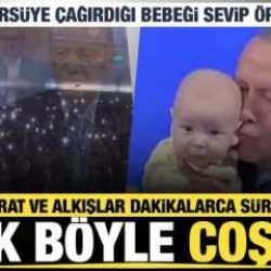 Cumhurbaşkanı Erdoğan'a AK Gençlikten sevgi seli