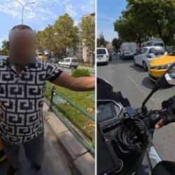 Eskişehir'de kurye ve taksici arasında kavga