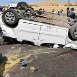 Siirt&rsquo;te ref&uuml;je &ccedil;arparak takla atan ara&ccedil; ters d&ouml;nd&uuml;: 6 yaralı