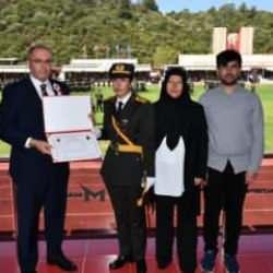 Şehit &Ouml;mer Halisdemir'in kızı Elif Nur teğmen oldu