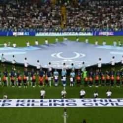 UEFA'dan, 'Bir pankart, bir çağrı'! 'Çocukları öldürmeyin'