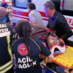 Aksaray’da asansör faciası: 2 ağır yaralı!