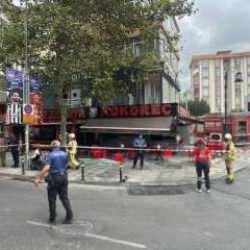 Bağdat Caddesi'ndeki g&uuml;zellik merkezinde patlama: &Ccedil;ok sayıda ekip sevk edildi