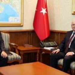 Bakan Güler, Japon mevkidaşı Gen Nakatani ile bir araya geldi