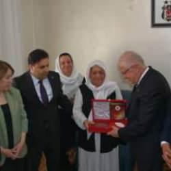 Bakan G&uuml;ler'den Şırnak'ta şehit ailesine ziyaret