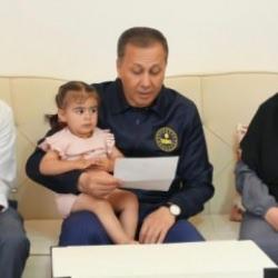 Bakan Yerlikaya'dan şehit ailesine ziyaret