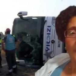 Otobüs kazasında ölen kadından yürek burkan paylaşım: "Hiç istemesem de gidiyorum"