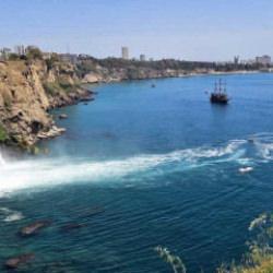 Pislikten köpüren Düden Şelalesi normale dönmeye başladı: Endemik canlı heyecan uyandırdı