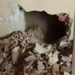 Bursa'da akıllara durgunluk veren olay! Evi delik deşik gördü