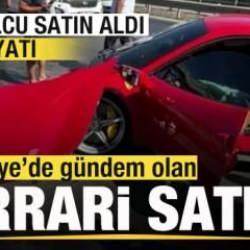 Tamirci 17 milyonluk Ferrari'yi pert etti! Gündem olan Ferrari satıldı Futbolcu satın aldı