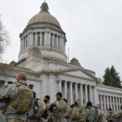 Ulusal Muhafız gerginliği sürüyor! Washington'da 68 gözaltı! 