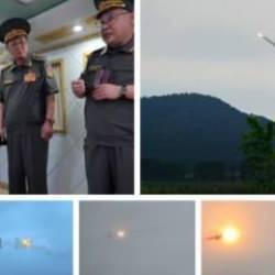 Yeni hava savunma f&uuml;zeleri ile Kuzey Kore&rsquo;den g&ouml;zdağı!