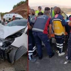 Adıyaman'da feci kaza! Çok sayıda yaralı var