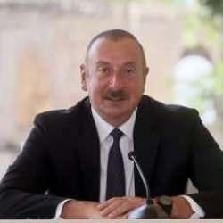 Aliyev'den Karabağ'a kutlama