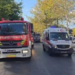 Ataşehir'de diş kliniğinde oksijen tüpü patladı: 2 yaralı