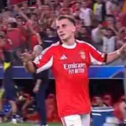 Benfica'da sahnede Kerem var! Gol sevincinde dikkat çeken detay