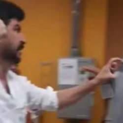 Doktordan hastaya yumruklu müdahale! Saldırı anları böyle kaydedildi