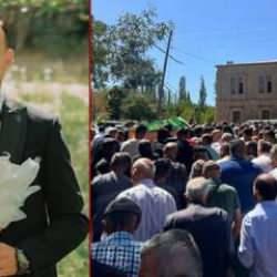 Düğün günü, yengesi tarafından öldürülen damat defnedildi 