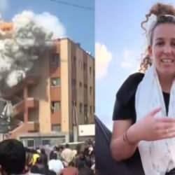 İsrailli Siyonist kadın: Askerlerimize hastaneyi havaya uçurdukları için teşekkür ediyorum