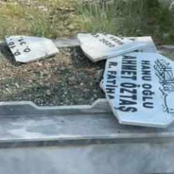 Hatay'da kabirlere zarar veriliyordu! Gerçek bambaşka çıktı