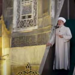 Mehmet Görmez'den Ayasofya'da 50 ülkeden gelen alimlerin önünde tarihi hutbe!
