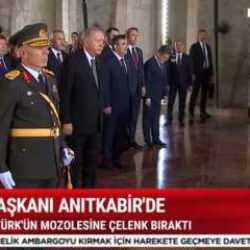 SON DAKİKA: 'Büyük zafer'in 103. yılı: Erdoğan, Anıtkabir Özel Defteri'ni imzaladı