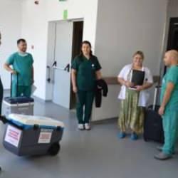 Uşak'ta beyin ölümü gerçekleşen kadının organları 3 kişiye umut oldu