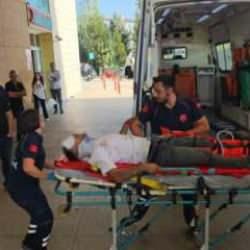 Y&uuml;ksekten d&uuml;şen iş&ccedil;i ağır yaralandı
