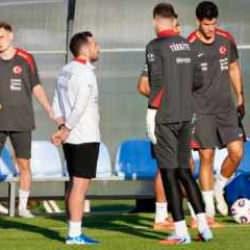 A Milli Futbol Takımı, Gürcistan maçının hazırlıklarına başladı