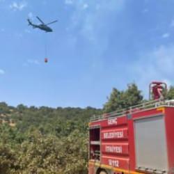 Bingöl’de orman yangını: Havadan karadan müdahale sürüyor