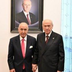 CHP eski Genel Başkanı Çetin’den Bahçeli’ye sürpriz ziyaret