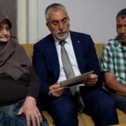 Cumhurbaşkanı Erdoğan'ın "Terörsüz Türkiye" mektubunu  Bakan Işıkhan şehit ailesine okudu