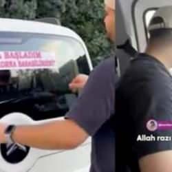 İnegöl’de trafikte ilginç anlar: 'Namaza başladım, kornaya basabilirsiniz'