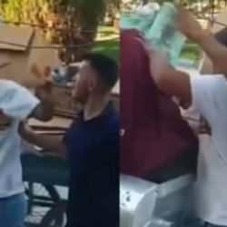 Kahramanmaraş&rsquo;ta ekmeğini &ccedil;&ouml;pten &ccedil;ıkaran adamı darbettiler