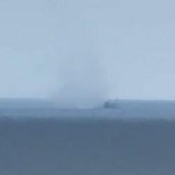 Karadeniz'de hortum paniği! Balıkçı teknelerine yaklaştı