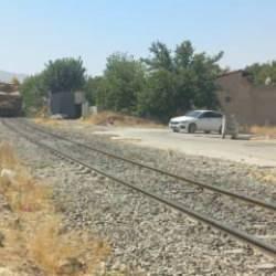 Malatya'da feci ölüm: Yük treni çarptı!