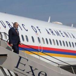 Paşinyan'ın uçağı Azerbaycan hava sahasını kullandı
