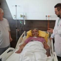 Sülük tedavisi canından ediyordu! Gürcü kadın Samsun'da hayata döndü